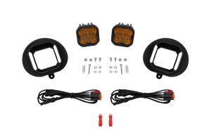 Dodge Ram 2500 Fog Lights - Diode Dynamics - SS3 Type DR - Yellow - `02-`08